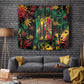 Jamaica Reggae Festival Tapestry One Love Rastafari Culture - African Pride