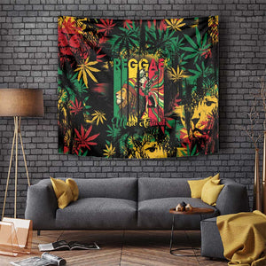 Jamaica Reggae Festival Tapestry One Love Rastafari Culture - African Pride