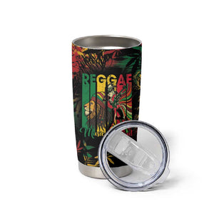 Jamaica Reggae Festival Tumbler Cup One Love Rastafari Culture - African Pride