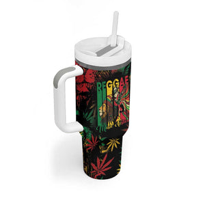 Jamaica Reggae Festival Tumbler With Handle One Love Rastafari Culture - African Pride