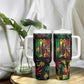 Jamaica Reggae Festival Tumbler With Handle One Love Rastafari Culture - African Pride