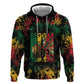 Jamaica Reggae Festival Zip Hoodie One Love Rastafari Culture - African Pride