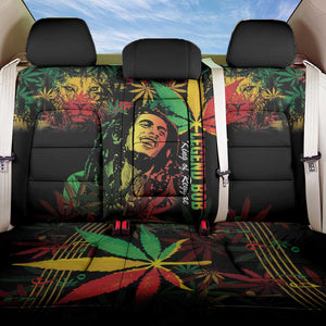 King Of Reggae Legend Bob Back Car Seat Cover Rasta Cannabis - African Pride