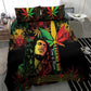 King Of Reggae Legend Bob Bedding Set Rasta Cannabis - African Pride
