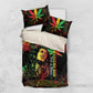 King Of Reggae Legend Bob Bedding Set Rasta Cannabis - African Pride