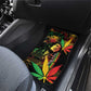 King Of Reggae Legend Bob Car Mats Rasta Cannabis - African Pride
