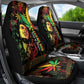 King Of Reggae Legend Bob Car Seat Cover Rasta Cannabis - African Pride