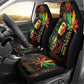 King Of Reggae Legend Bob Car Seat Cover Rasta Cannabis - African Pride