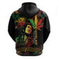 King Of Reggae Legend Bob Hoodie Rasta Cannabis - African Pride
