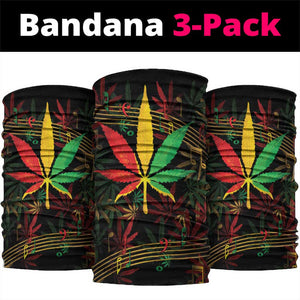 King Of Reggae Legend Bob Neck Gaiter Rasta Cannabis - African Pride