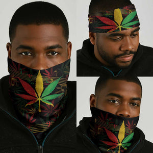 King Of Reggae Legend Bob Neck Gaiter Rasta Cannabis - African Pride