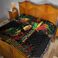 King Of Reggae Legend Bob Quilt Rasta Cannabis - African Pride
