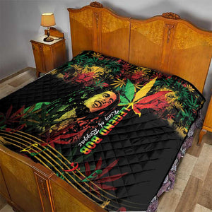 King Of Reggae Legend Bob Quilt Rasta Cannabis - African Pride