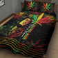 King Of Reggae Legend Bob Quilt Bed Set Rasta Cannabis - African Pride