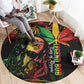 King Of Reggae Legend Bob Round Carpet Rasta Cannabis - African Pride