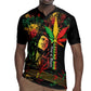 King Of Reggae Legend Bob Rugby Jersey Rasta Cannabis - African Pride