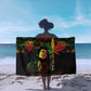 King Of Reggae Legend Bob Sarong Rasta Cannabis - African Pride
