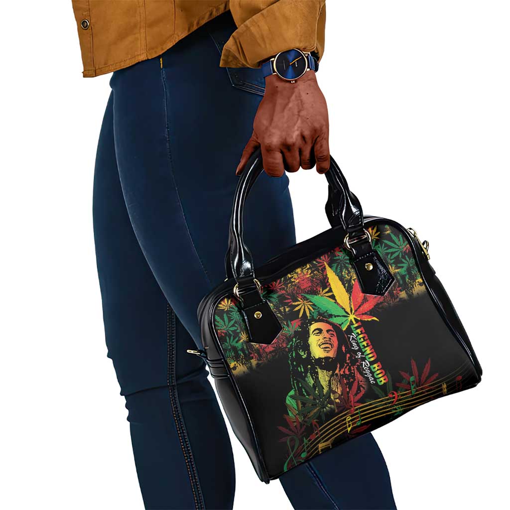 King Of Reggae Legend Bob Shoulder Handbag Rasta Cannabis - African Pride