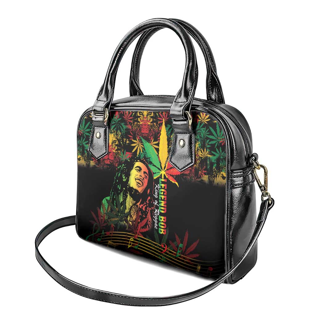 King Of Reggae Legend Bob Shoulder Handbag Rasta Cannabis - African Pride