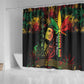 King Of Reggae Legend Bob Shower Curtain Rasta Cannabis - African Pride
