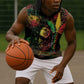 King Of Reggae Legend Bob Sleeveless Hoodie Rasta Cannabis - African Pride