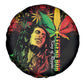 King Of Reggae Legend Bob Spare Tire Cover Rasta Cannabis - African Pride