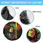 King Of Reggae Legend Bob Spare Tire Cover Rasta Cannabis - African Pride
