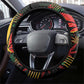 King Of Reggae Legend Bob Steering Wheel Cover Rasta Cannabis - African Pride