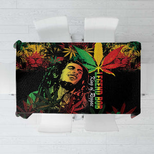 King Of Reggae Legend Bob Tablecloth Rasta Cannabis - African Pride
