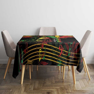 King Of Reggae Legend Bob Tablecloth Rasta Cannabis - African Pride