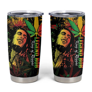 King Of Reggae Legend Bob Tumbler Cup Rasta Cannabis - African Pride