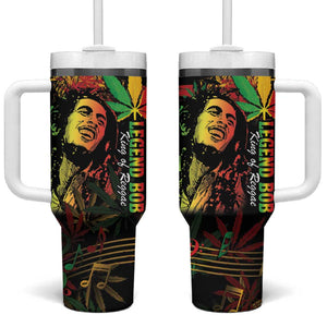 King Of Reggae Legend Bob Tumbler With Handle Rasta Cannabis - African Pride