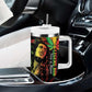 King Of Reggae Legend Bob Tumbler With Handle Rasta Cannabis - African Pride