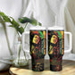 King Of Reggae Legend Bob Tumbler With Handle Rasta Cannabis - African Pride