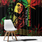 King Of Reggae Legend Bob Window Curtain Rasta Cannabis - African Pride