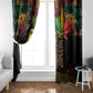 King Of Reggae Legend Bob Window Curtain Rasta Cannabis - African Pride