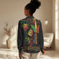 King Of Reggae Legend Bob Women Casual Shirt Rasta Cannabis - African Pride