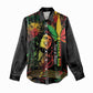 King Of Reggae Legend Bob Women Casual Shirt Rasta Cannabis - African Pride