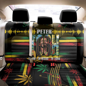 Jamaica Reggae Legend Tosh Back Car Seat Cover Cannabis Pattern - African Pride