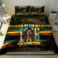 Jamaica Reggae Legend Tosh Bedding Set Cannabis Pattern - African Pride