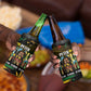Jamaica Reggae Legend Tosh 4 in 1 Can Cooler Tumbler Cannabis Pattern - African Pride