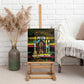 Jamaica Reggae Legend Tosh Canvas Wall Art Cannabis Pattern - African Pride