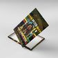 Jamaica Reggae Legend Tosh Canvas Wall Art Cannabis Pattern - African Pride