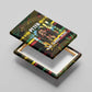 Jamaica Reggae Legend Tosh Canvas Wall Art Cannabis Pattern - African Pride