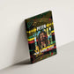 Jamaica Reggae Legend Tosh Canvas Wall Art Cannabis Pattern - African Pride
