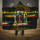 Jamaica Reggae Legend Tosh Hooded Blanket Cannabis Pattern - African Pride
