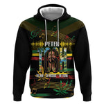 Jamaica Reggae Legend Tosh Hoodie Cannabis Pattern - African Pride