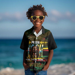 Jamaica Reggae Legend Tosh Kid Hawaiian Shirt Cannabis Pattern - African Pride