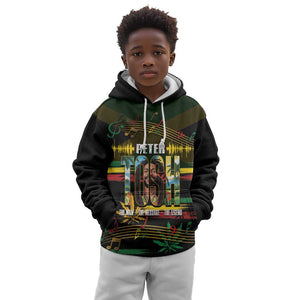 Jamaica Reggae Legend Tosh Kid Hoodie Cannabis Pattern - African Pride