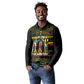 Jamaica Reggae Legend Tosh Long Sleeve Polo Shirt Cannabis Pattern - African Pride